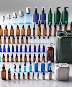 1000ml Blue Glass Bottle with Trigger Sprayer