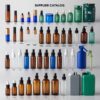 10000ml Amber Glass Bottle with Trigger Sprayer