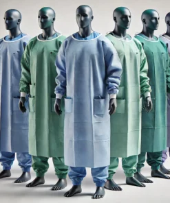 disposable isolation gown x-large