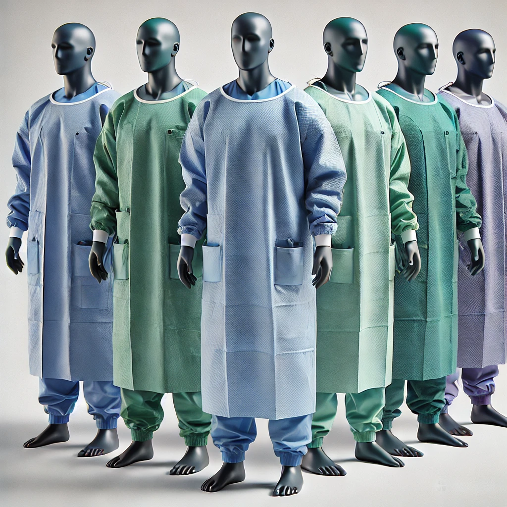 disposable isolation gown x-large