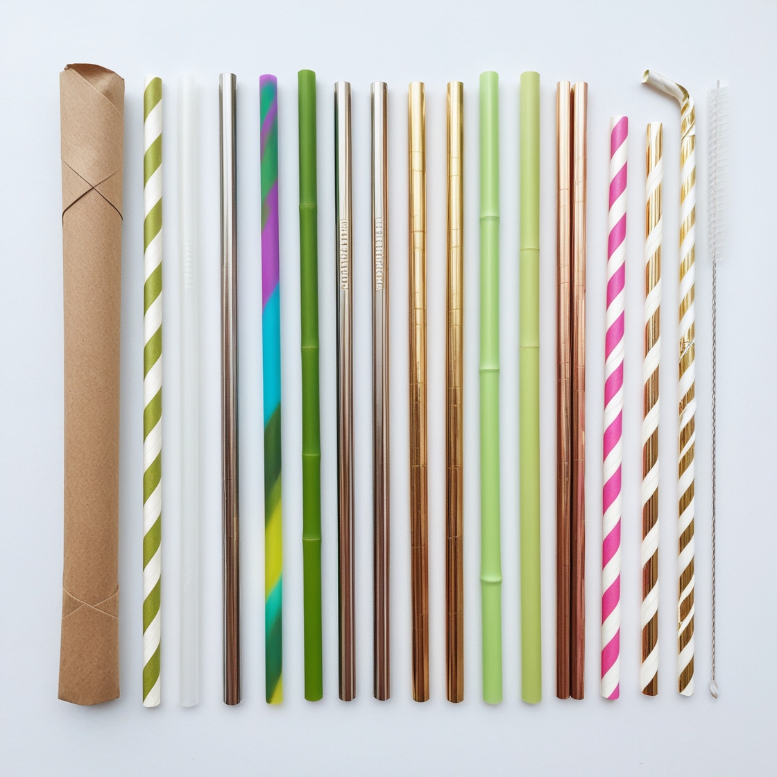 plastic straw wrapper
