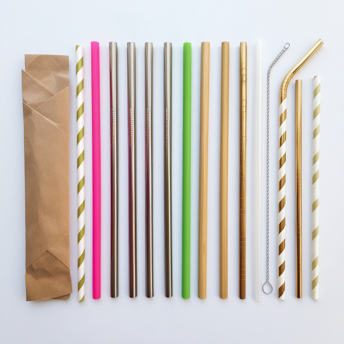 reusable straws with case