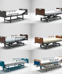 1 crankManual Hospital bed /Home-Care bed +Mattress
