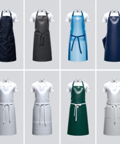 waterproof apron with sleeves