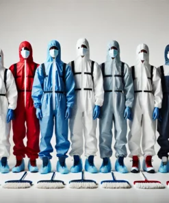 Disposable Coveralls Navy Blue Small