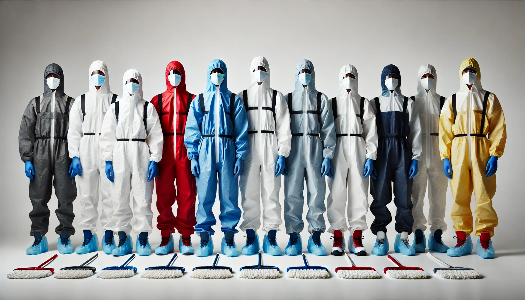 Disposable Coveralls Navy Blue Small