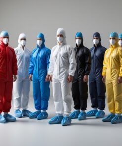 Blue Reusable Mop Caps