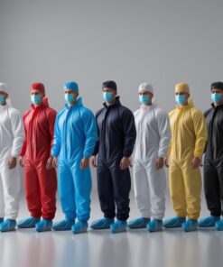 Blue Disposable Mop Caps