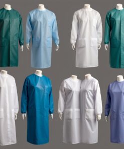 disposable isolation gown (50gsm)