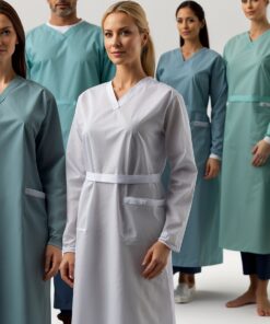 disposable isolation gown (50gsm)