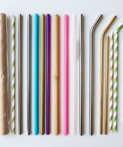 a metal straw