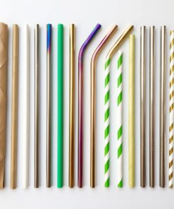 Bulk reusable straws