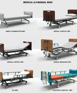 2 cranks adjustableMedical bed +Mattress