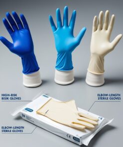elbow lace gloves