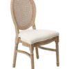 Wooden Louis Chair Sell (Resin Mesh Back)