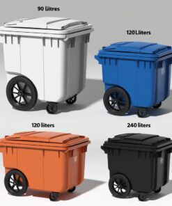 360 ltr wheelie bin