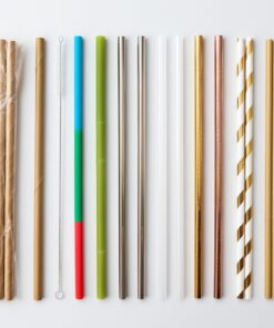 drinking straws glass