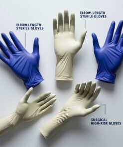 elbow length long gloves