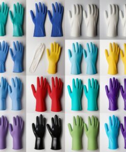 elbow white gloves