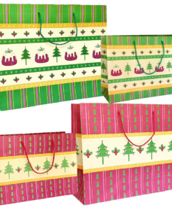 Christmas Bags – mixed pack of 4