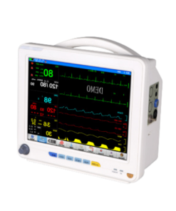P Monitor Jr2000d & Nibp/ Pr/spo2/temp/ecg/etc02 12 Inch Screen