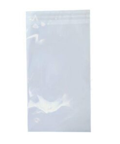 Clear bags with re-seal tape (100 units)(180 x 320 + 40mm)