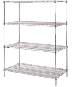 Chrome Wire Shelving