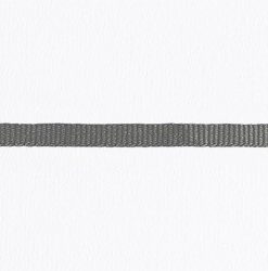 Petersham Ribbon – Solid Grey – 4mm x 20m roll