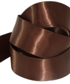 DFS Espresso Brown (10mm) Satin Ribbon