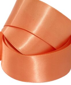 DFS Peach Melba (25mm) Satin Ribbon