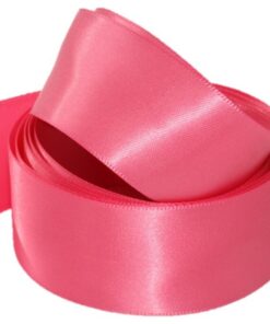 DFS Lipstick Rose Pink (10mm) Satin Ribbon