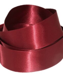 DFS Claret (15mm) Satin Ribbon
