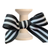 No 120 – Black & White Stripe 20mm