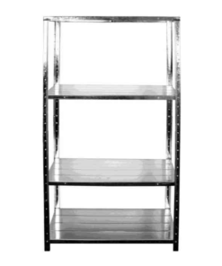 4 Tier Galvanised Shelving