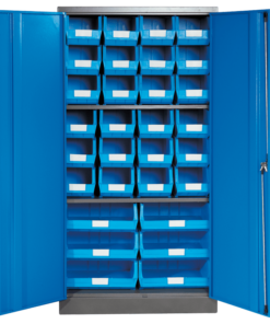 Blue – Linbin ® Storage Bin Cabinet Kit 3