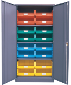 Linbin ® Storage Bin Cabinet Kit 4