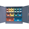Linbin ® Storage Bin Half Size Cabinet Kit 2