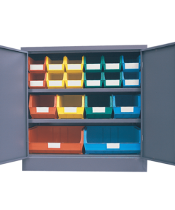 Linbin ® Storage Bin Half Size Cabinet Kit 2