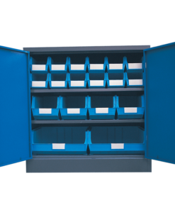 Blue – Linbin ® Storage Bin Half Size Cabinet Kit 2