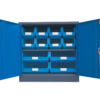 Blue – Linbin ® Storage Bin Half Size Cabinet Kit 3