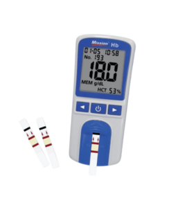 Mission HB Hemoglobin Testing System – includes 10 strips
