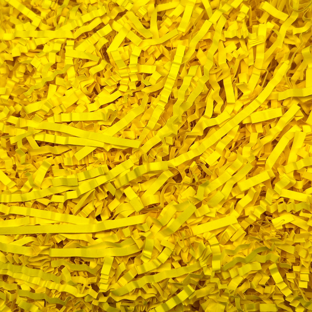 Crinkle Paper – Lemon Yellow 100g