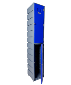 Flat Top Solid Plastic Lockers