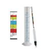 Triple Scale Alcohol-meter + 1 Measuring Cylinder