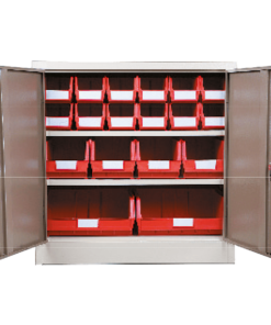 Ivory – Linbin ® Storage Bin Half Size Cabinet Kit