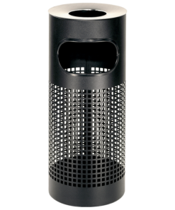 Square Punch Ashtray Litter Bin