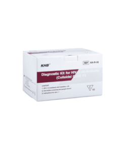 KHB HIV Diagnostic Kit Antibody 50’s – includes lancets & swabs