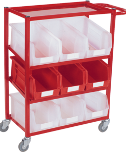 Linbin ® Storage Bin Trolley Kit 4