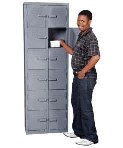 12 Compartment Locker