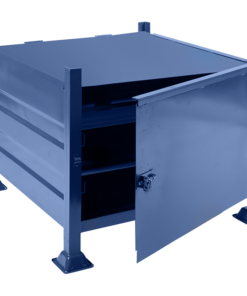 Lockable Solid Side Bin